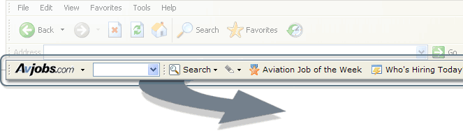 Get the unique Avjobs - Aviation Industry Employment toolbar